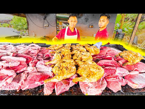 Most UNIQUE Street Food in Asia - $1.69 Smoked Duck CURRY + FASTEST Street Noodle SKILLS in Malaysia