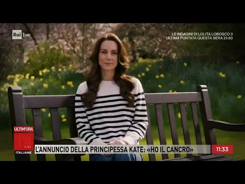 L'annuncio della principessa Kate: ho il cancro - Storie italiane 25/03/2024