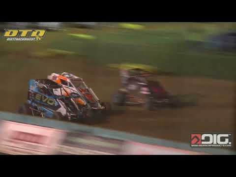 Action Track USA | 600 Sprint Feature Highlights | 7/23/25 - dirt track racing video image