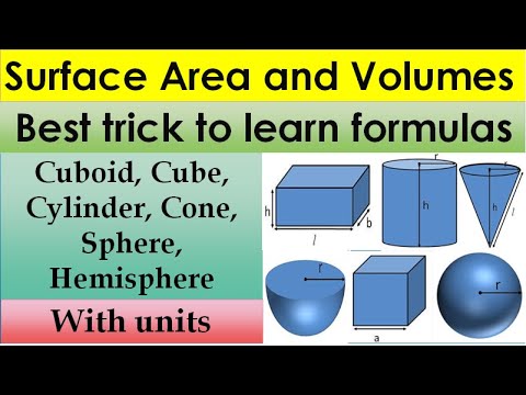 Surface Areas and Volumes – Micro Concepts of Mathematics | Class 10 Maths Chapter 13 2022-23