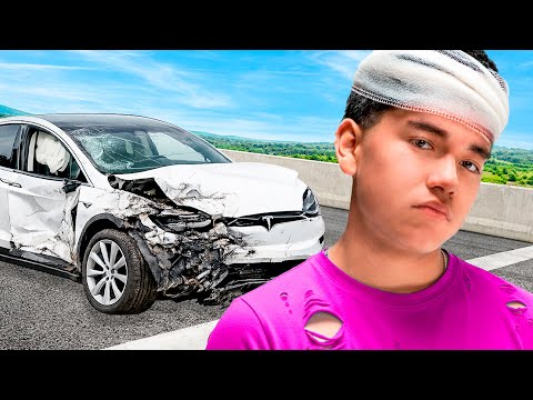 CHOQUE EL CARRO DE MI PAPÁ! 