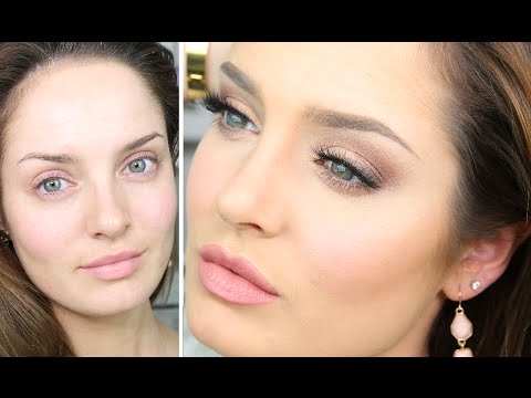 Perfect Neutral GLAM Prom & Formal Makeup with Hazy Mauve Shadows - UCLFW3EKD2My9swWH4eTLaYw