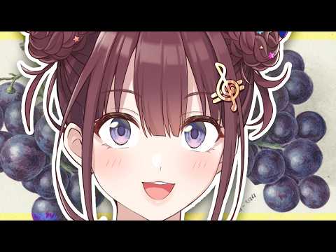 名画模写スペシャル：Tros blauwe druiven　 [にじさんじ/イロハ]