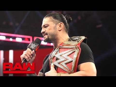 Roman Reigns relinquishes the Universal Title to battle his returning leukemia: Raw, Oct. 22, 2018 - UCJ5v_MCY6GNUBTO8-D3XoAg