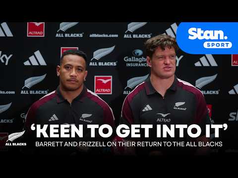 All Blacks <strong>stars</strong> return to camp and prep for Bledisloe 🙌 | FULL <strong>PRESS</strong> CONFERENCE