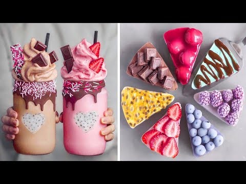 Decorating Tricks You Need to Try  Easy Dessert Recipes | So Yummy Cake Tutorials