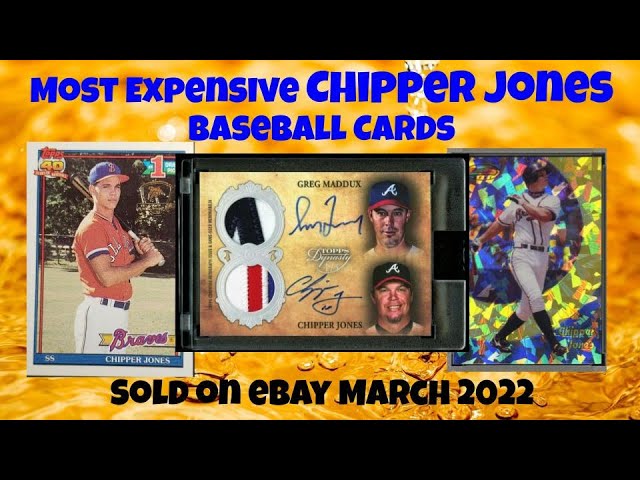 How Much Is Chipper Jones Baseball Card Worth?