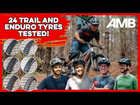 TESTED: 24 Trail and Enduro mountain bike tyres! What’s the best mountain bike tyre for you?