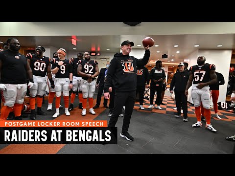 Locker Room Celebration: Raiders at Bengals video clip