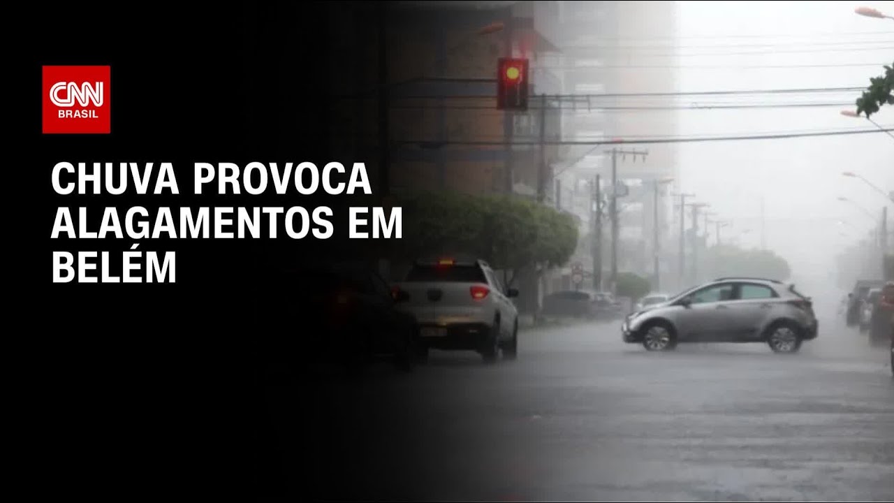 Belém registra alagamentos e risco de enchentes após fortes chuvas | CNN 360º