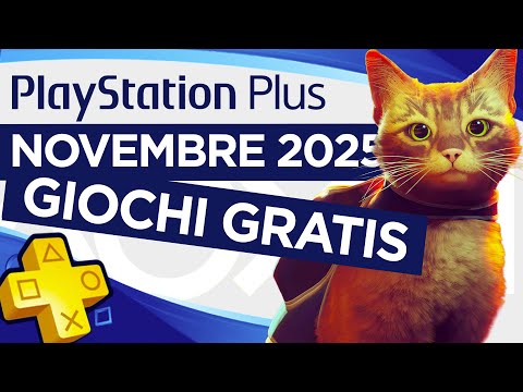Playstation Plus ESSENTIAL di NOVEMBRE 2025: i giochi "GRATIS" PS5/PS4 annunciati!