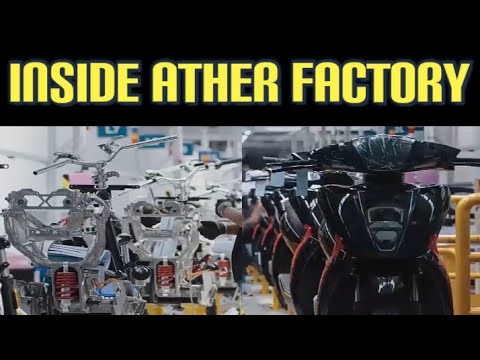Ather 450X Electric Scooter - Factory Tour 2021