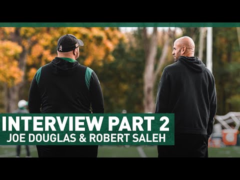 GM Joe Douglas & HC Robert Saleh Exclusive Interview PART 2 | New York Jets | NFL video clip
