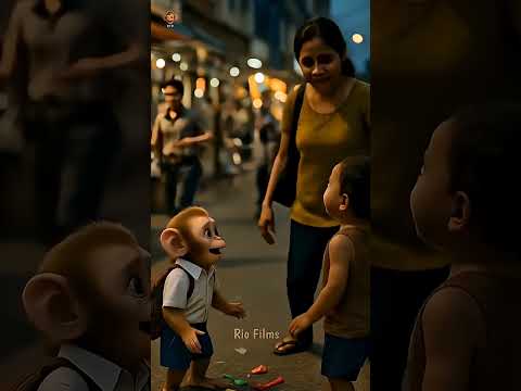 baby monkey rio and his mother heartouchingemotional story♥️