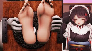 【くすぐり】nijisanji Inui Toko tickling【にじさんじ/戌亥とこ】