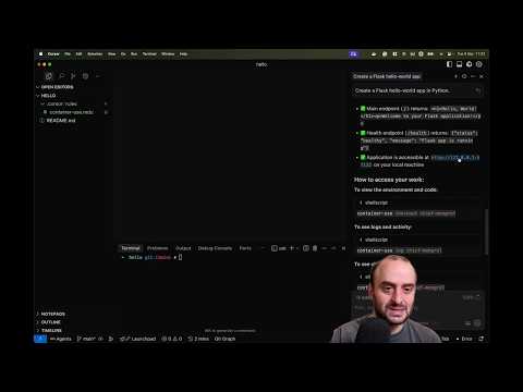 Running 10 coding agents in isolated containers!