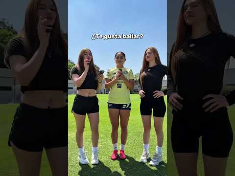 No puedes decir ni “SI” ni “NO” con Jana Gutiérrez ⚽️ #JanaGutierrez #AmericaFemenil #Preguntas