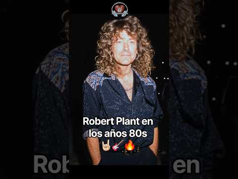 Recordando a Robert <strong>Plant</strong> de Led Zeppelin en los 80s 🔥 #robertplant