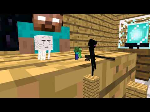 YouTube  Monster School: Acrobatics - Minecraft Animation 