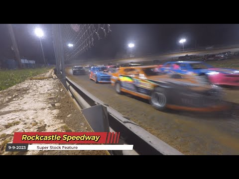 Rockcastle Speedway - Super Stock Feature - 9/9/2023 - dirt track racing video image