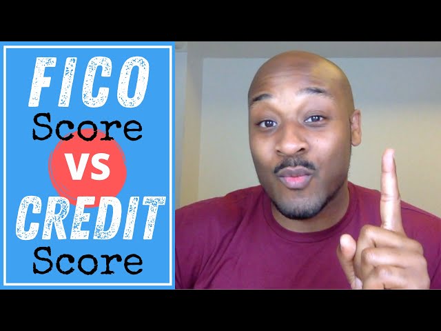What is a FICO Score vs Credit Score?