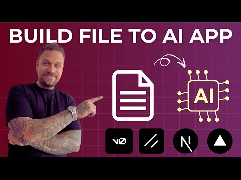 Build Your Own AI File Analyzer in 10 Minutes (Next.js 15, v0, Shadcn)