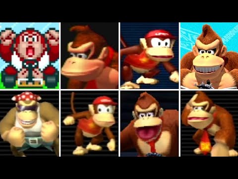 Evolution of Donkey Kong Series Characters in Mario Kart Games (1992-2017) - UCg_j7kndWLFZEg4yCqUWPCA