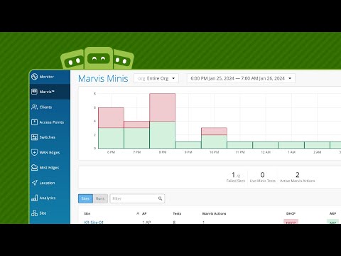 Marvis Minis: Move from Reactive to Proactive Network Management (demo)
