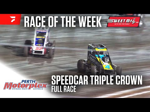 FULL RACE: 2024 Speedcar Triple Crown at Perth Motorplex | Sweet Mfg Race Of The Week - dirt track racing video image