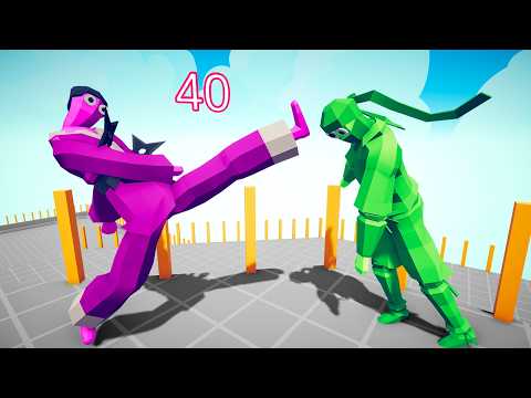 Epic Tiered Castle Battle Royale! | Totally Accurate Battle Simulator TABS