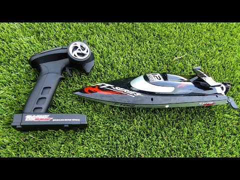 Fast RC Racing Boat Review - UCj8MpuOzkNz7L0mJhL3TDeA