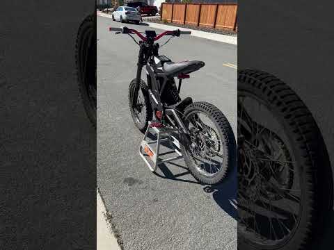 Washes the bike #ebike #eridepro #surron #riding