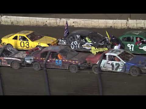 Perris Auto Speedway NOD Mini Stock Heats &amp; Main Event 10 26 24 - dirt track racing video image