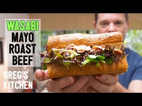 Why Does This WASABI BEEF MAYO SANDWICH Taste So Good? - Greg's Kitchen - UCGXHiIMcPZ9IQNwmJOv12dQ