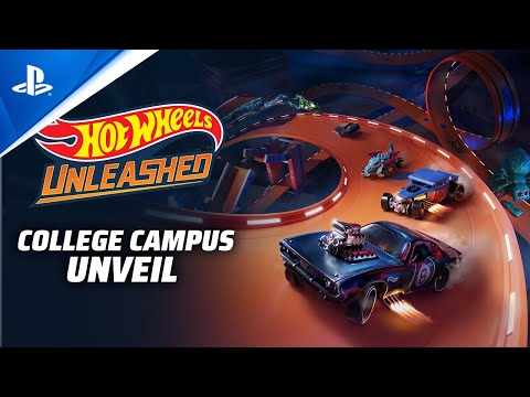 Hot Wheels Unleashed - College Campus Unveil | PS5, PS4