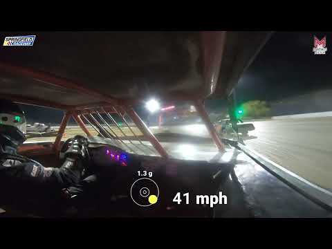 #5 Mason Beck - Pure Stock - 3-22-2025 Lucas Oil Speedway - In Car Camera - dirt track racing video image