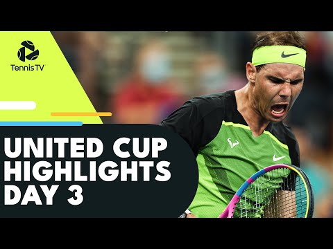 Nadal, Swiatek Begin Seasons; Zverev Returns | United Cup Highlights Day 3