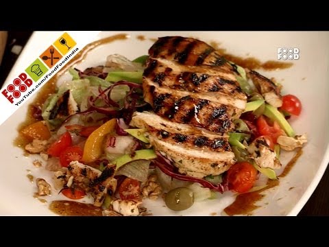 Grilled Chicken Salad with Citrus Dressing | Food Food India - Fat To Fit | Healthy Recipes - UCthIcpK06l9bhi9ISgreocw