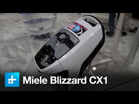 Miele Blizzard CX1 Vacuum - Hands On - IFA 2016 - UC8wXC0ZCfGt3HaVLy_fdTQw