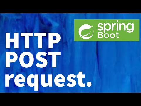 Spring Boot Tutorial for Beginners 5 - HTTP POST request