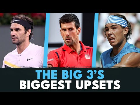 The Big 3's BIGGEST Upsets 😳 | Federer, Nadal & Djokovic's Most Surprising Losses On The ATP Tour