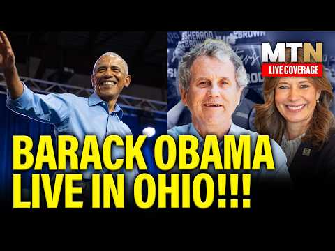 LIVE: Obama, Dr. Amy Acton &amp; Sherrod Brown hold MAJOR RALLY in OHIO