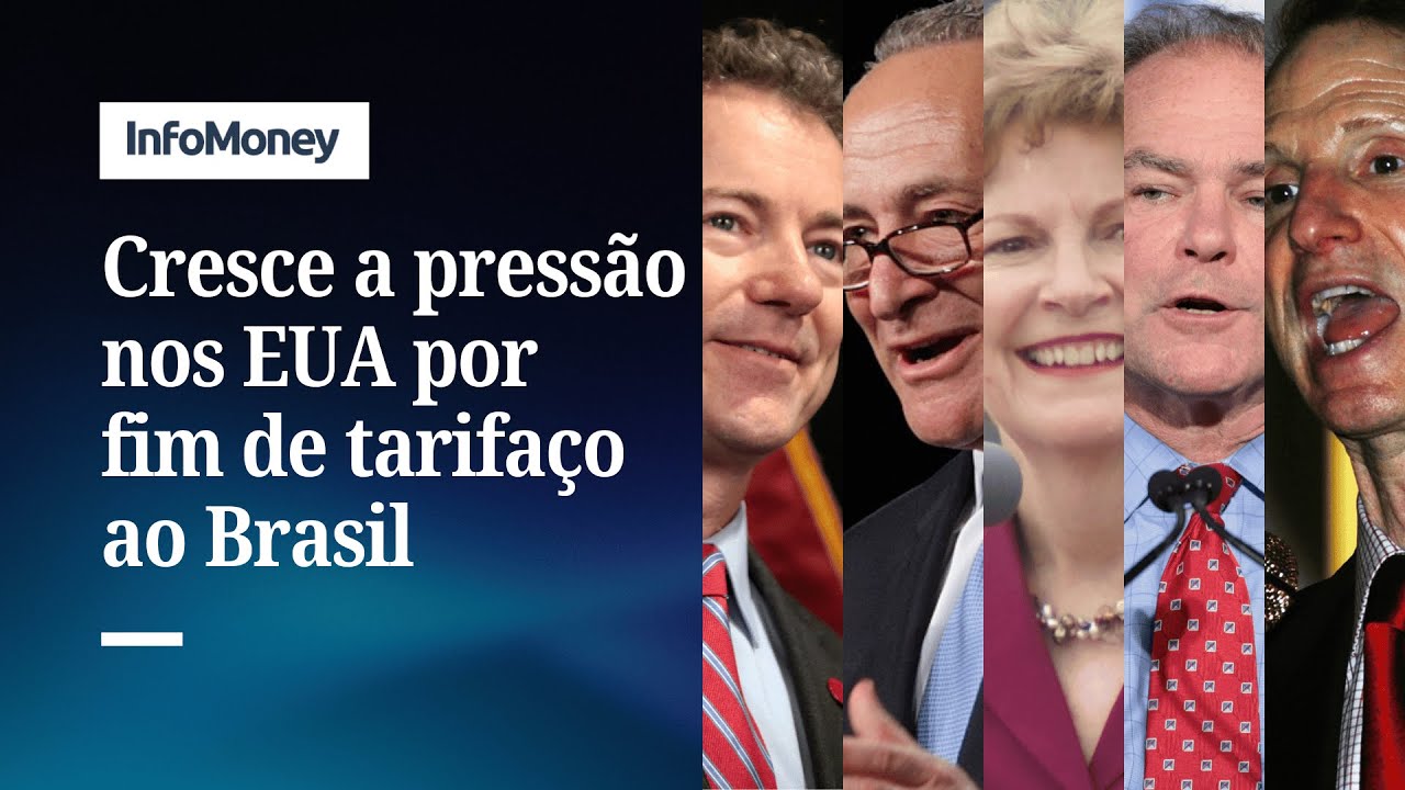Senadores dos EUA tentam derrubar tarifas de Trump contra o Brasil | InfoMoney News