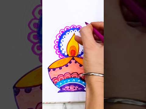 Deepawali Greeting Card/ Diwali decoration ideas #supportmychannel #shorts #ytshorts