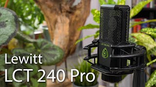 Vido-Test : Lewitt LCT 240 PRO im Test - Schickes Mikro mit markantem Sound