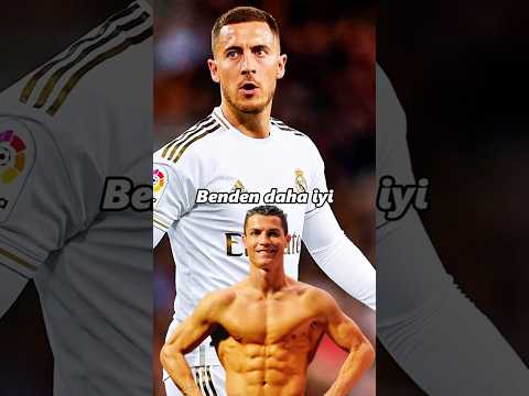 Eden Hazard Ronaldo'dan daha mı yetenekli? #shorts #futbol #hazard