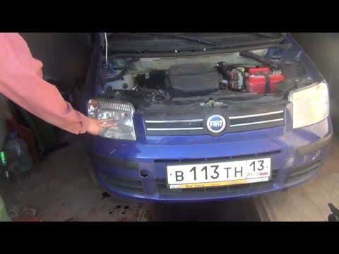 Sostituzione vecchi connettori H4 su FIAT Panda 169 