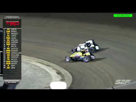 9.12 POWRi WAR Hockett/McMillin Memorial Night #1| Highlights - dirt track racing video image