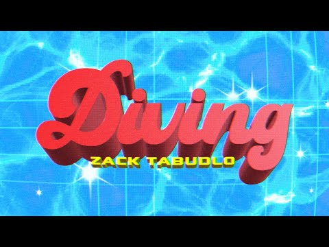 Zack Tabudlo - Diving (Official Lyric Video)