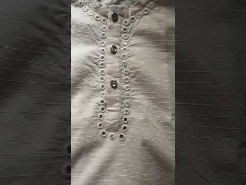 Baby Kurta Shesha Work #babykurta #embroiderydesign #sheshaembriodry #trending #viralreelsシ